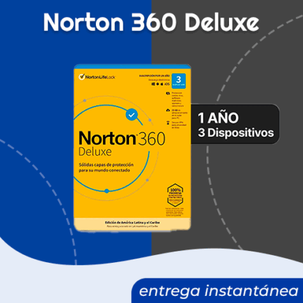 Norton 360 Deluxe | 3 Devices